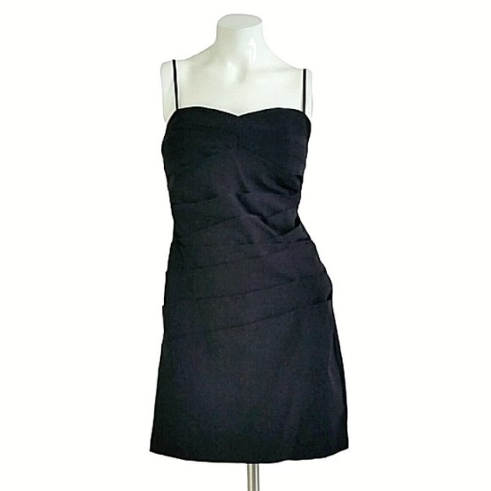 Ruby Rox Black Ruched Sheath Bodycon Mini Dress